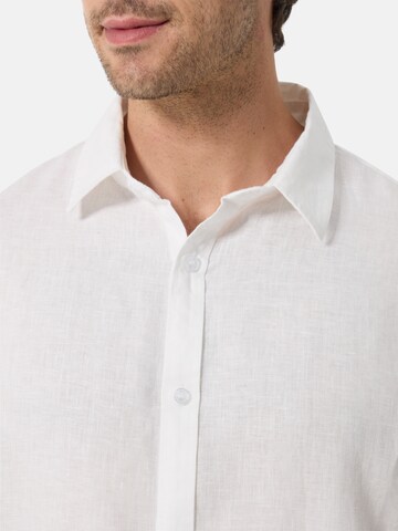 CASH-MERE.CH Comfort fit Overhemd in Wit