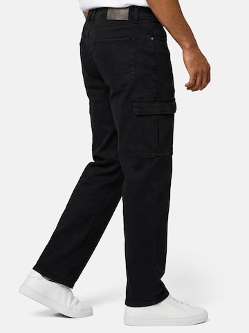 Regular Jeans cargo 'A112' Tazzio en noir