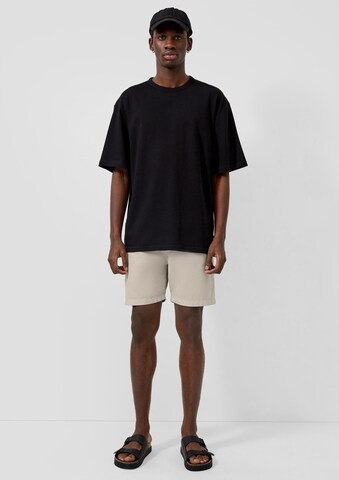 QS Regular Shorts in Beige