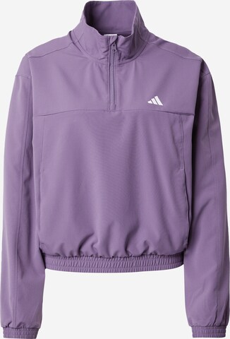 ADIDAS PERFORMANCE Sportief sweatshirt 'Train Essentials' in Lila: voorkant