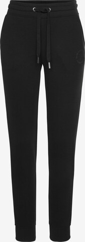 BENCH Tapered Pants in Black: front