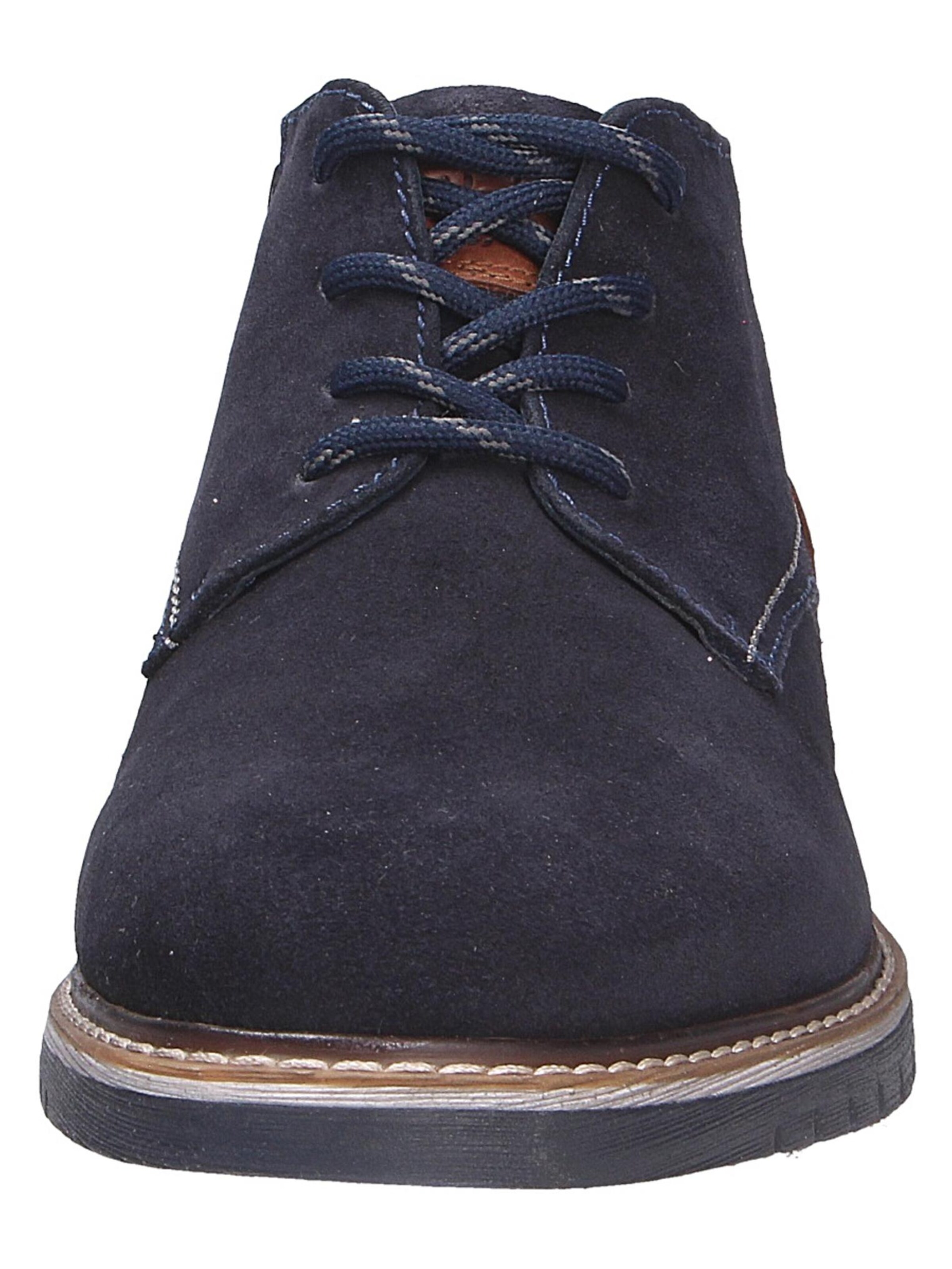 bugatti Lace-Up Boots in Blue