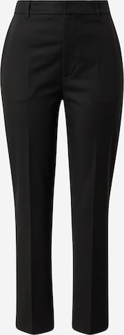 Slimfit Pantaloni con piega frontale 'LAKYTHIA' di Lauren Ralph Lauren in nero: frontale