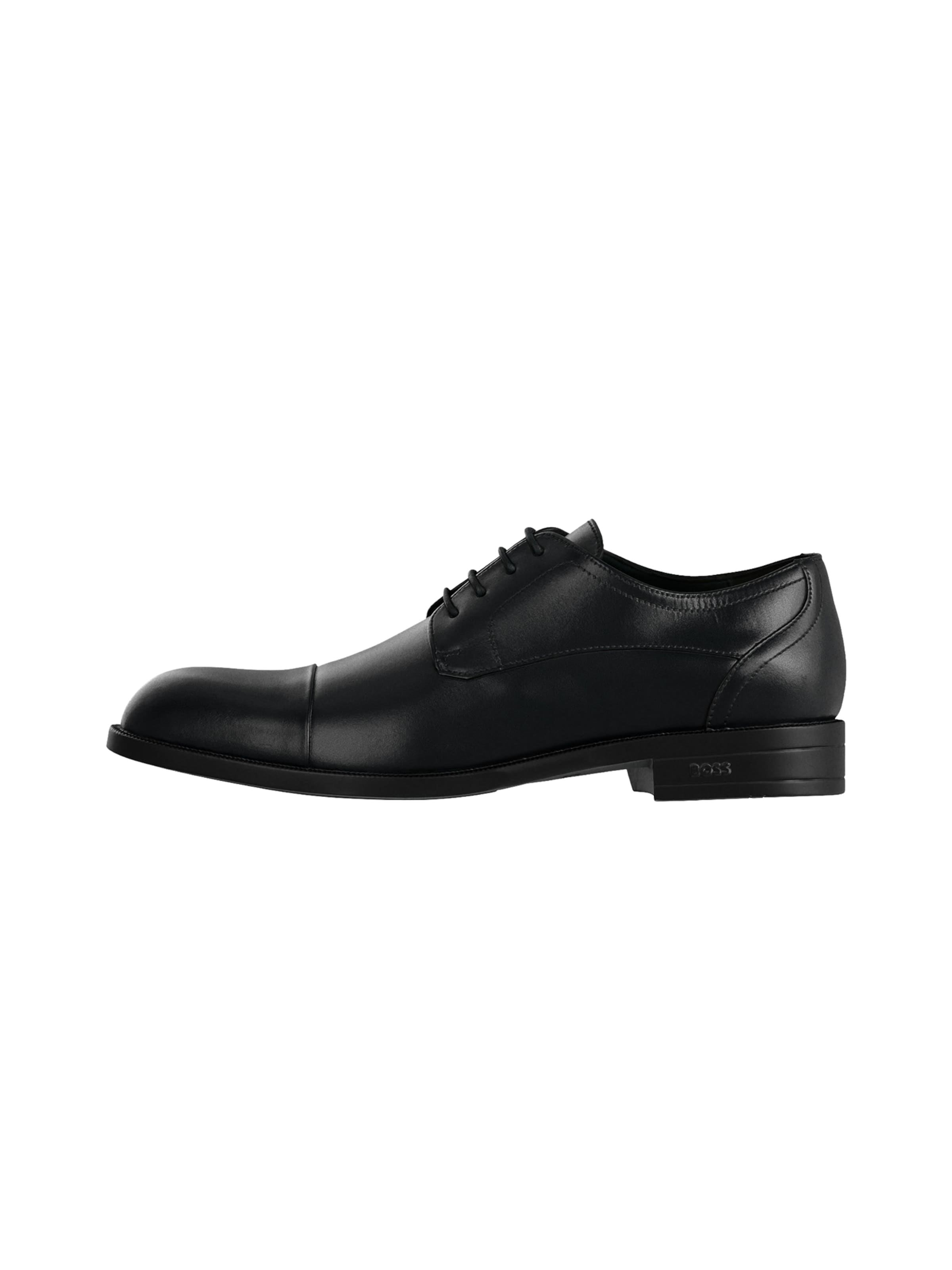 Scarpa stringata 'Tayil' di BOSS in nero: frontale