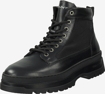 Bottines à lacets GANT en noir : devant