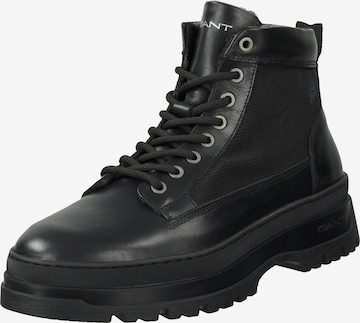 GANT Lace-up boots in Black: front