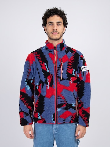 Veste en polaire aries en mélange de couleurs : devant