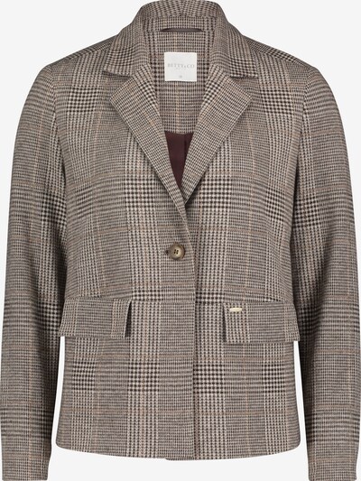 Betty & Co Sweatblazer mit Muster in braun, Produktansicht