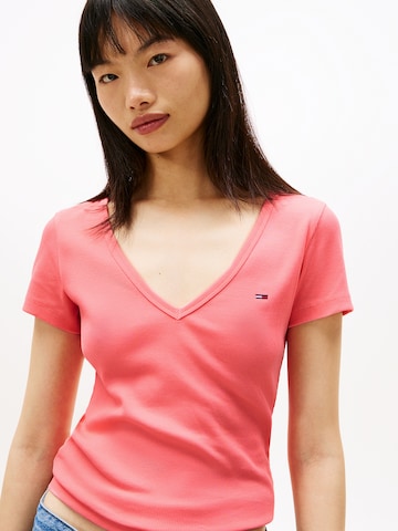 Tommy Jeans - Camiseta 'ESSENTIAL' en rosa