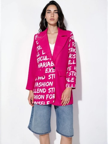 Blazer di MSN Collection in rosa: frontale
