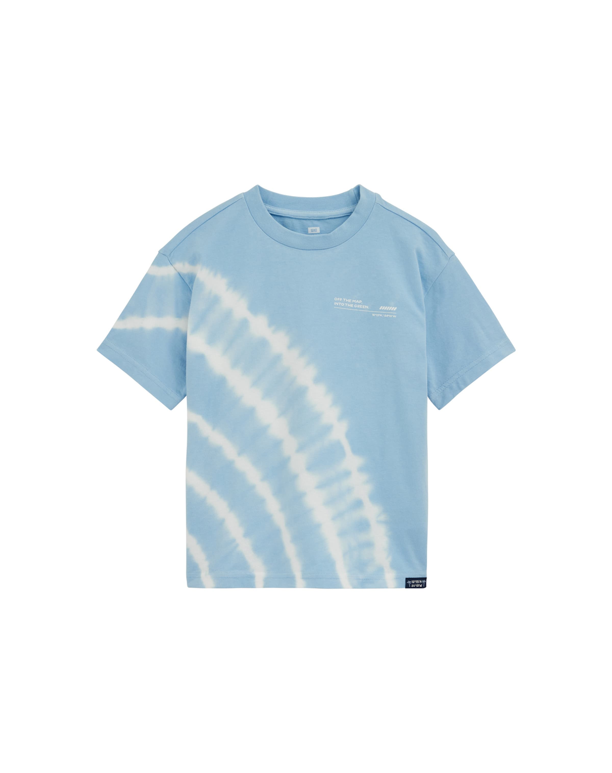 WE Fashion Тениска в синьо: отпред