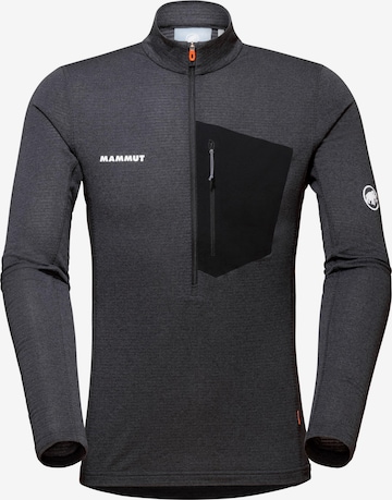 MAMMUT Athletic Sweater 'Aenergy Light' in Grey: front