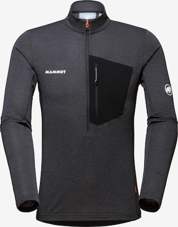 MAMMUT Sportpullover 'Aenergy Light' in Grau: predná strana