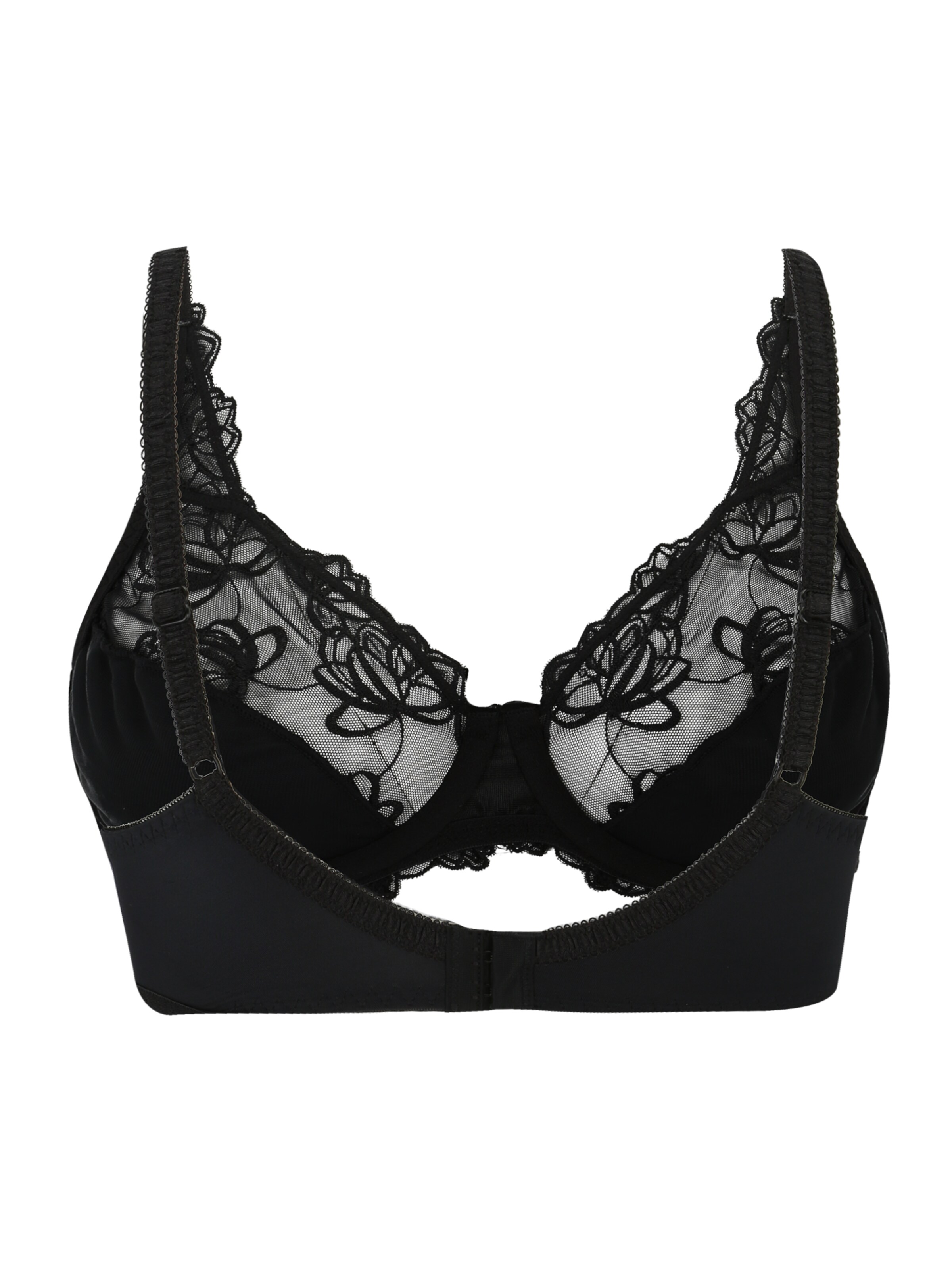 Hunkemöller Triangel BH 'Diva' in Zwart