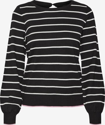 VERO MODA - Pullover 'ALMA' em preto: frente