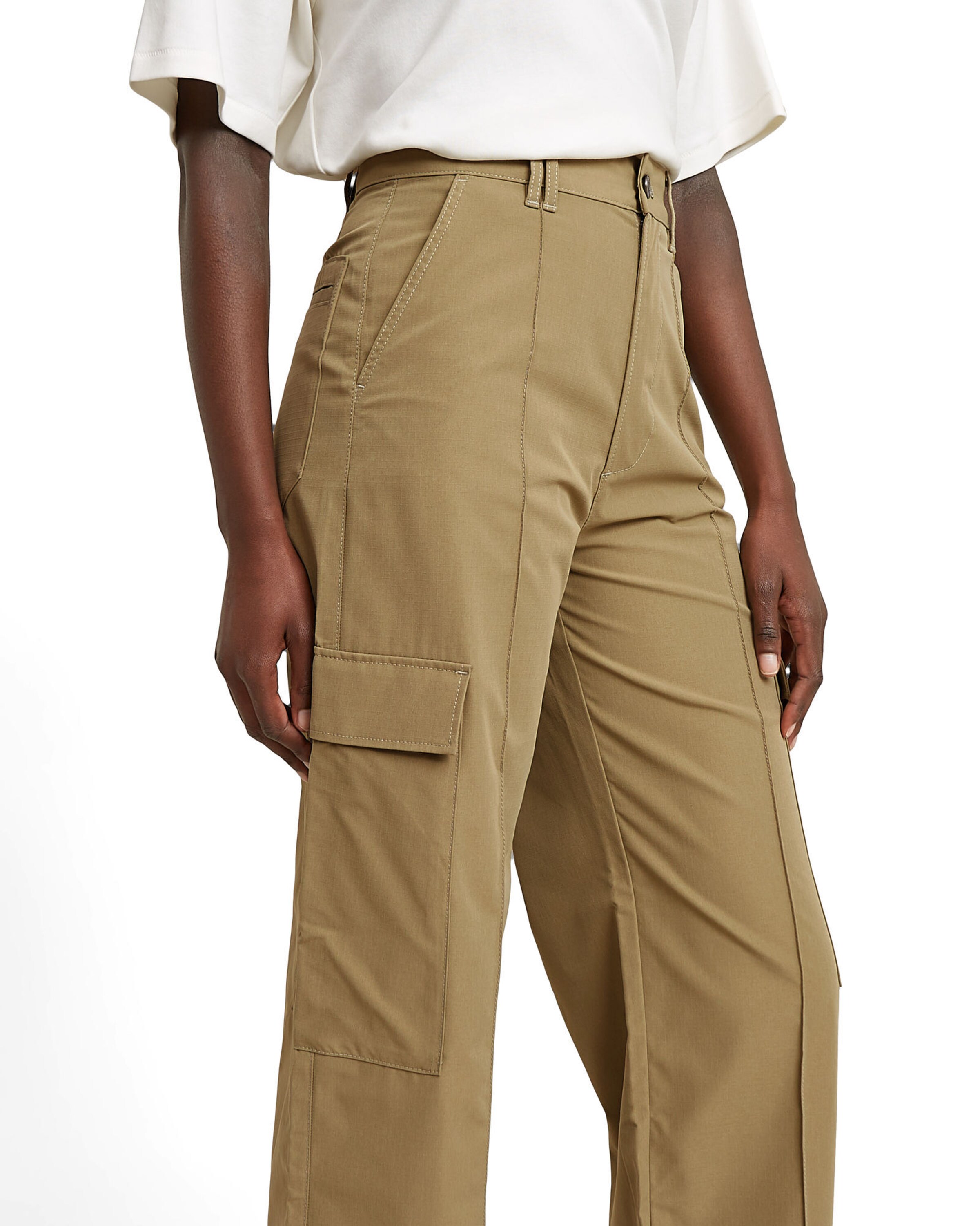 G-STAR Regular Cargobroek in Groen