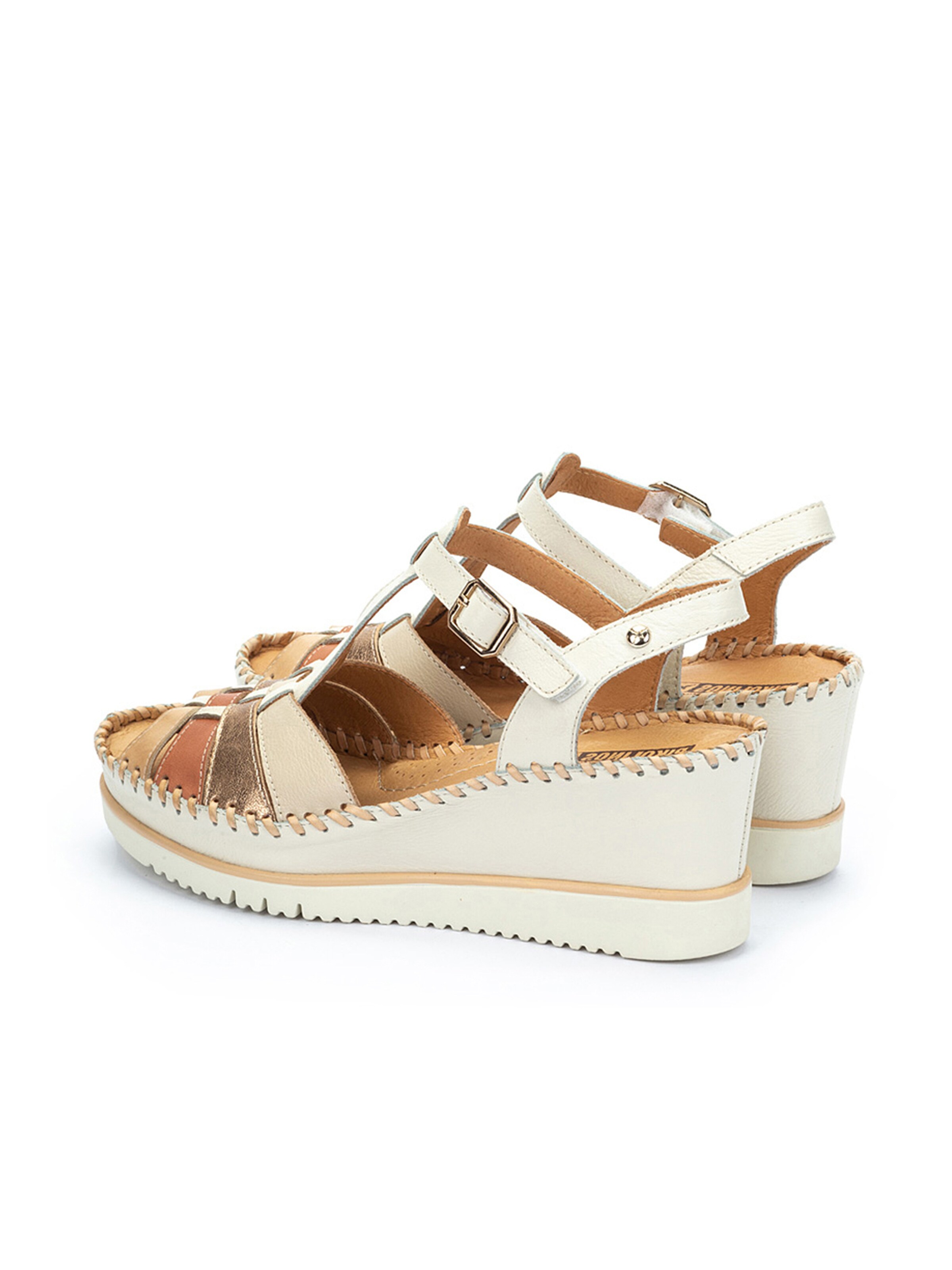 PIKOLINOS - Sandália 'Aguadulce' em branco