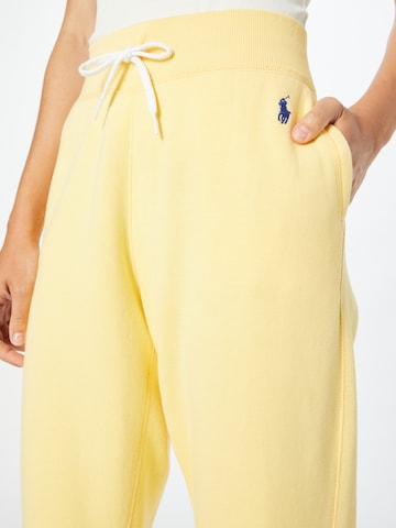 Polo Ralph Lauren Alt kitsenev Püksid, värv kollane