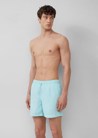 s.Oliver Board Shorts in Green: front