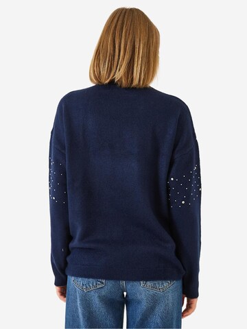 Pull-over 'Pullover' Bianco Lucci en bleu