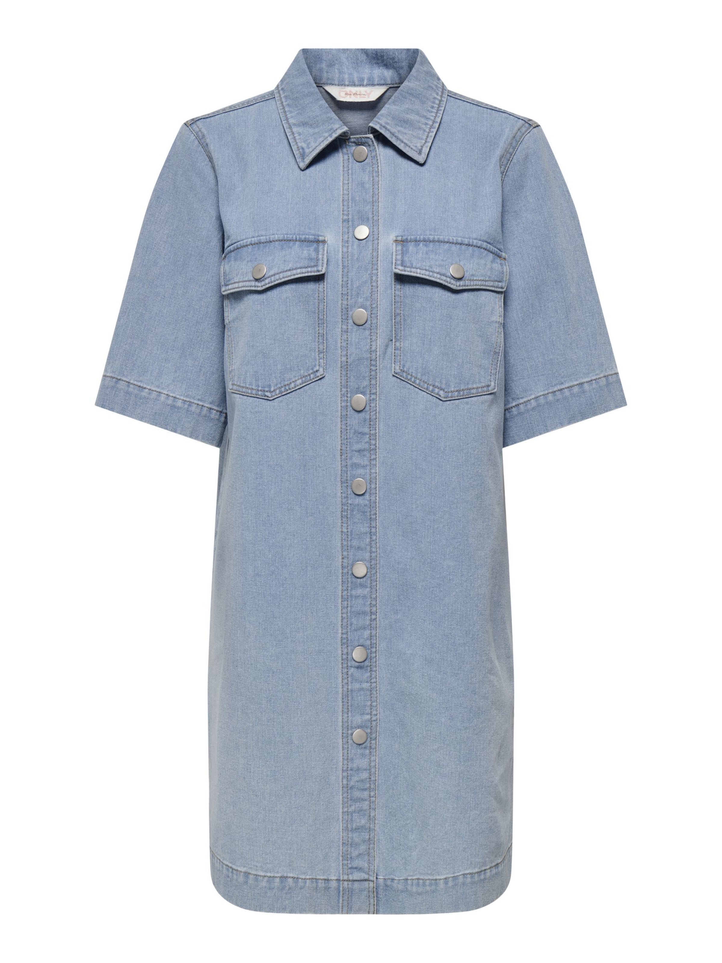 ONLY Shirt dress in Blue: front