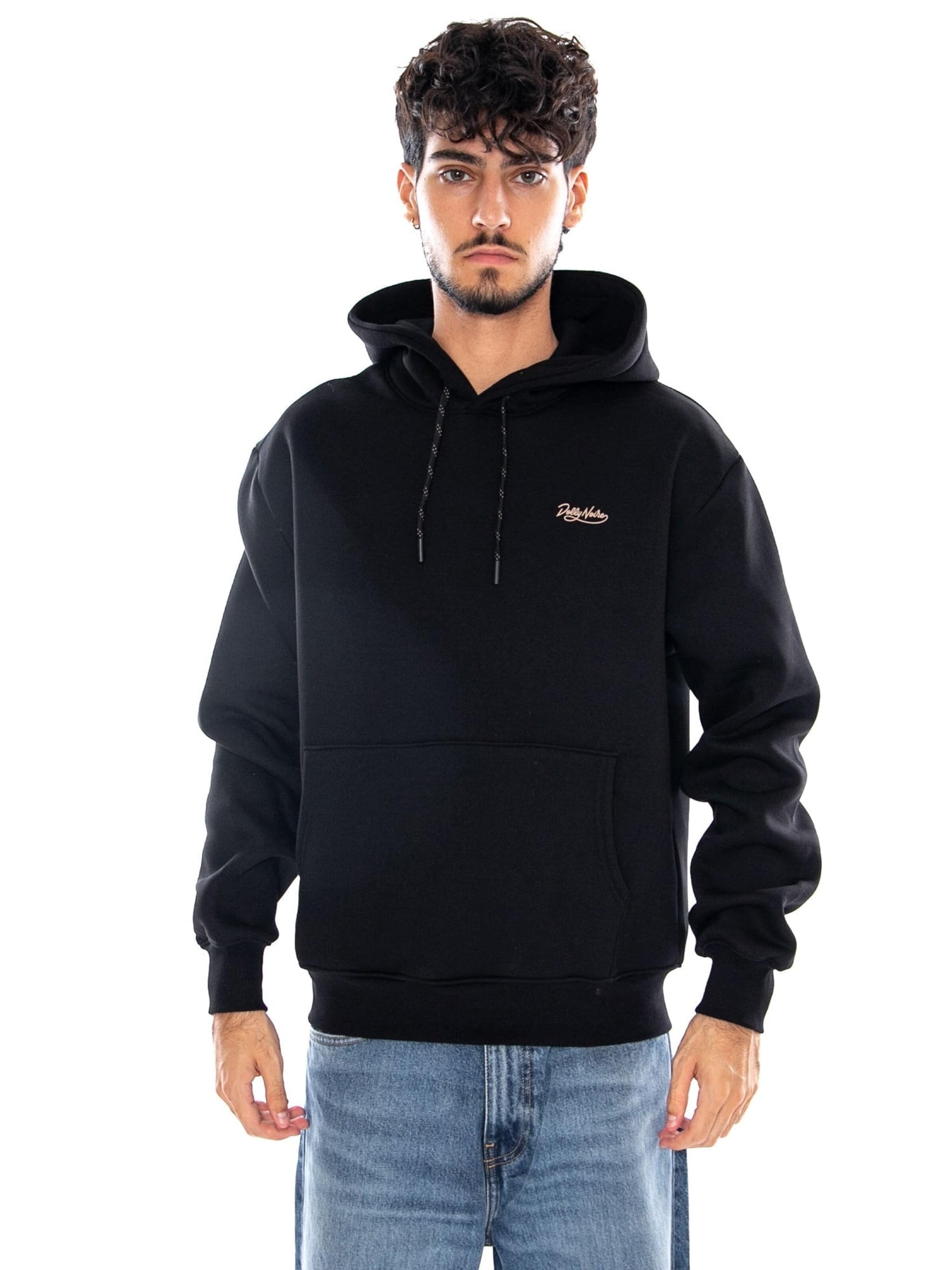 DOLLY NOIRE Sweatshirt 'BASTONI' in Zwart: voorkant