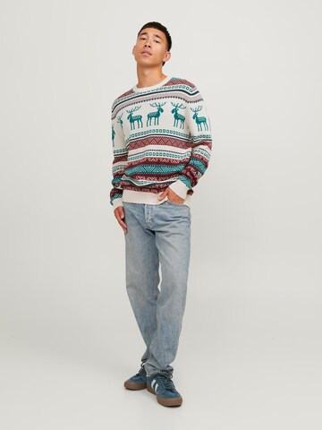 JACK & JONES Sweater 'Snowball' in Mixed colors