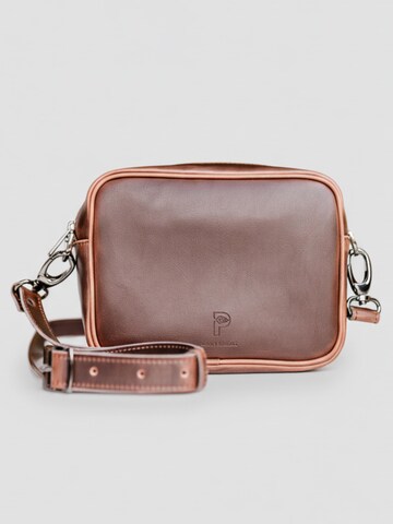 Plant Inside Crossbody Bag in Brown: front