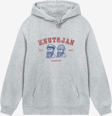 Pull-over 'Knut & Jan Hamburg' F4NT4STIC en gris : devant