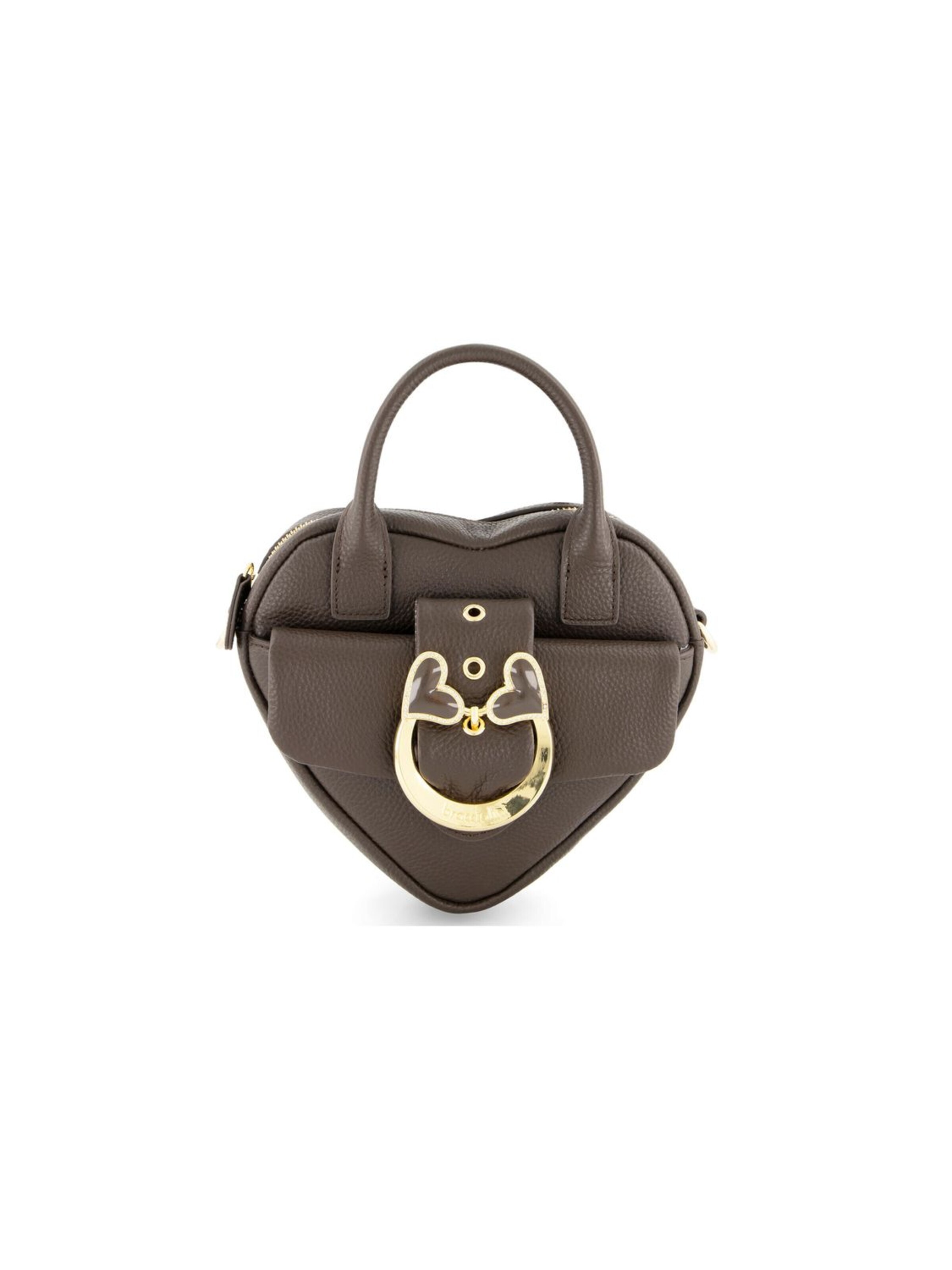 Braccialini Handbag 'Baroque' in Brown: front