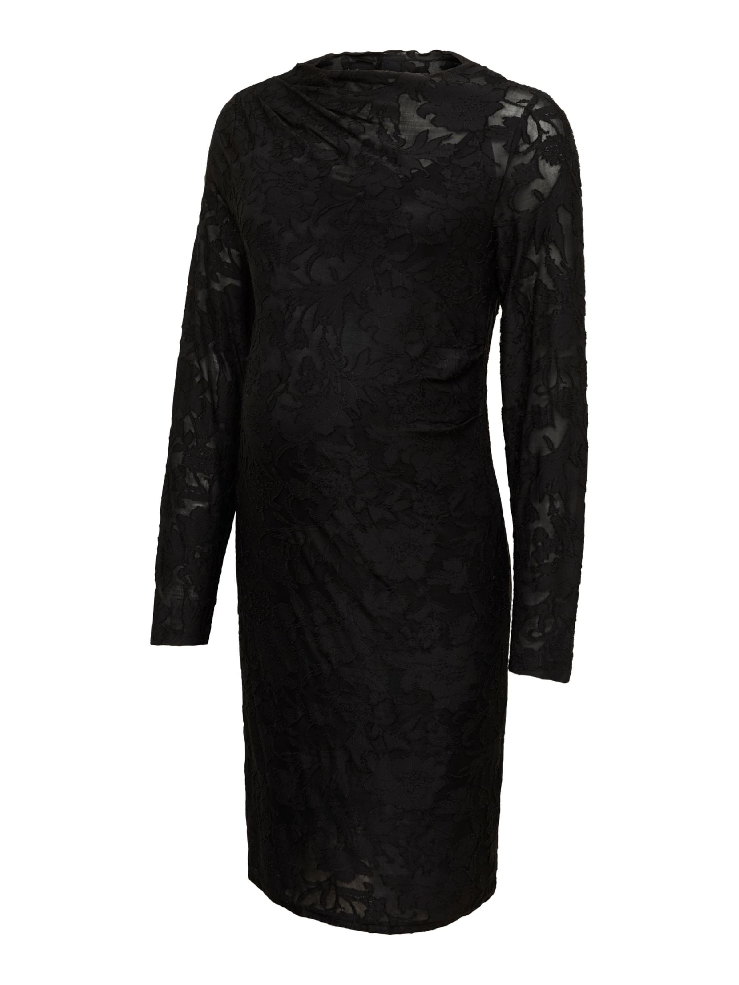Vero Moda Maternity Jurk in Zwart: voorkant