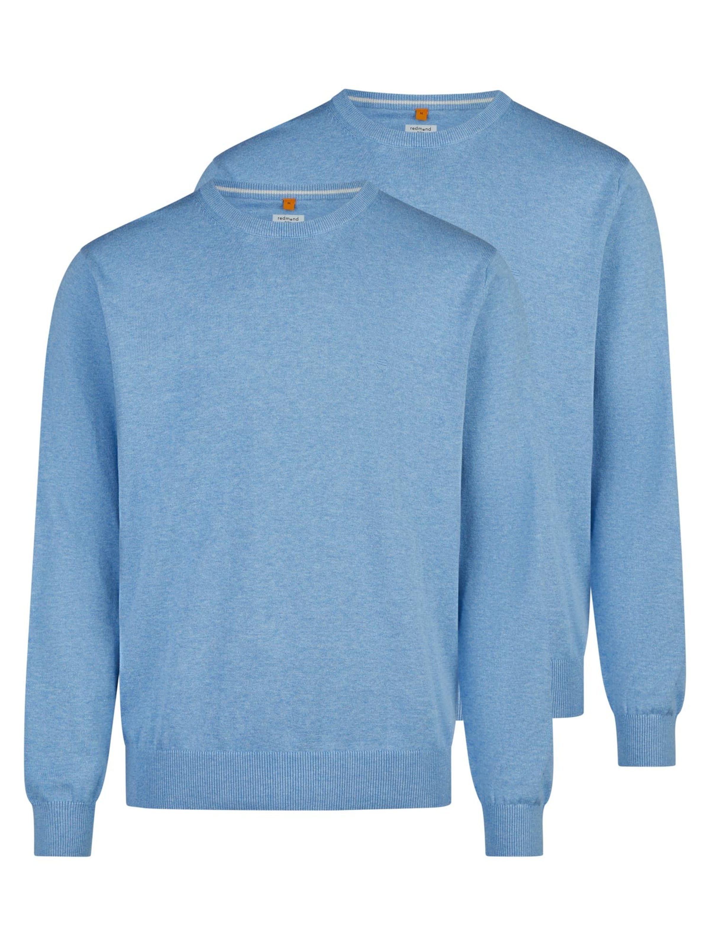 redmond Sweater 'Basic' in Blue: front