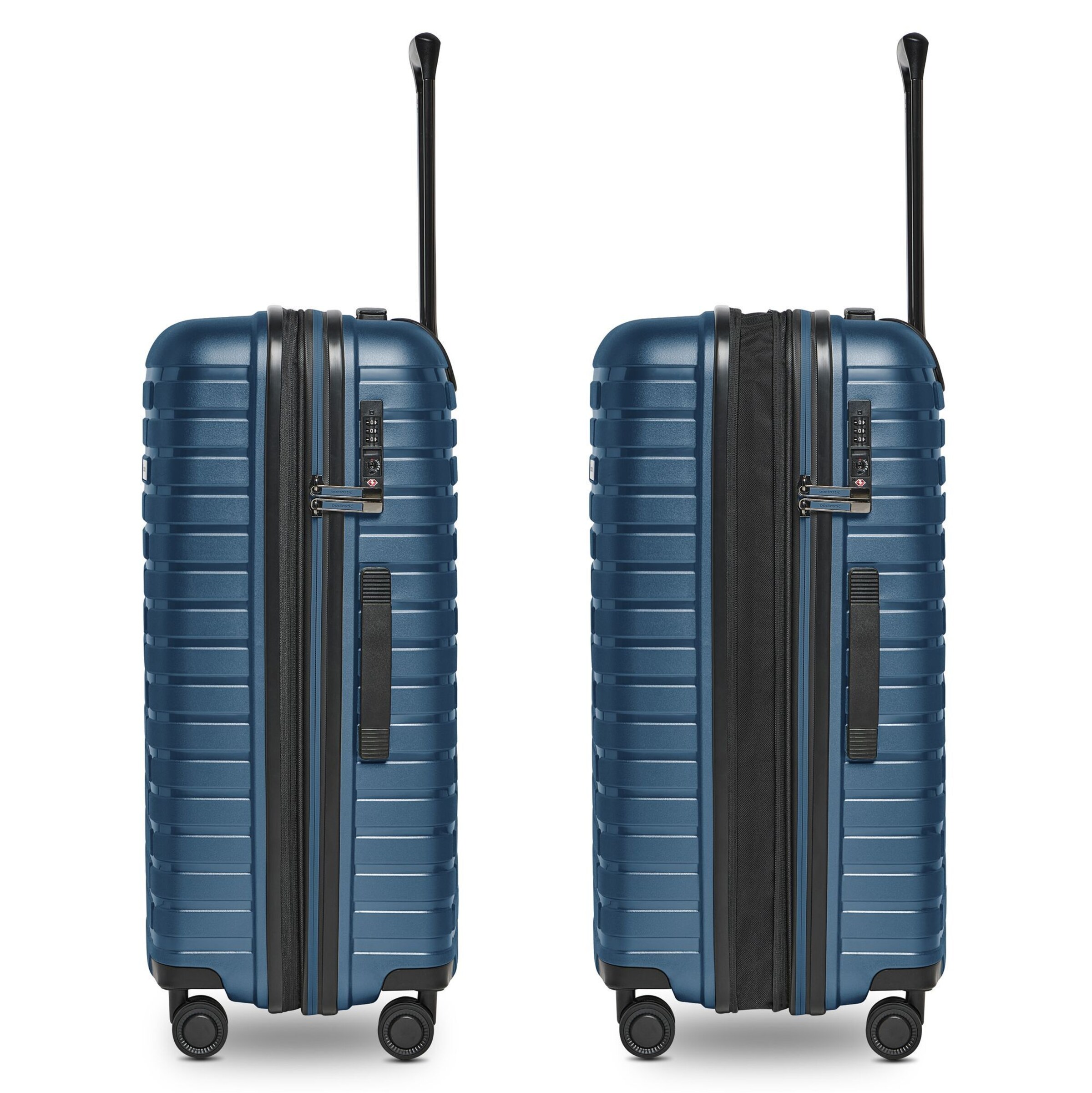 Pactastic Suitcase set in Blue