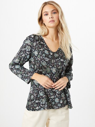 Masai Shirt 'MAKala' in Blau: Vorderseite