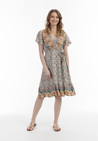 usha FESTIVAL Summer Dress in Mixed colors: front