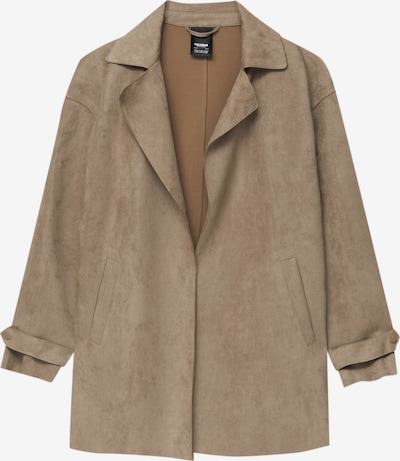 Pull&Bear Between-Seasons Coat in Brown, Item view