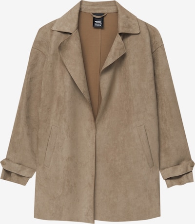 Pull&Bear Manteau mi-saison en marron, Vue avec produit