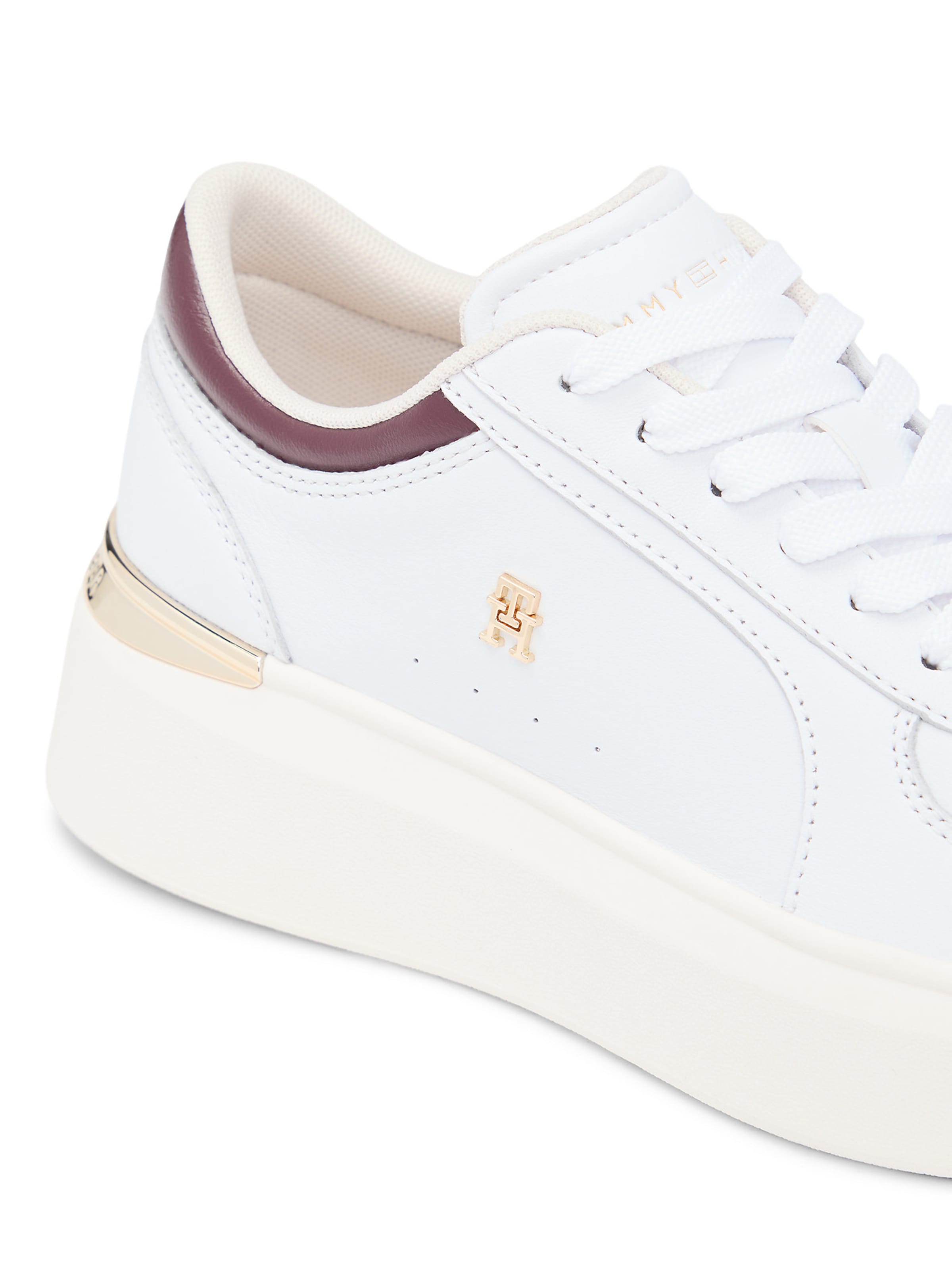 TOMMY HILFIGER Platform trainers in White