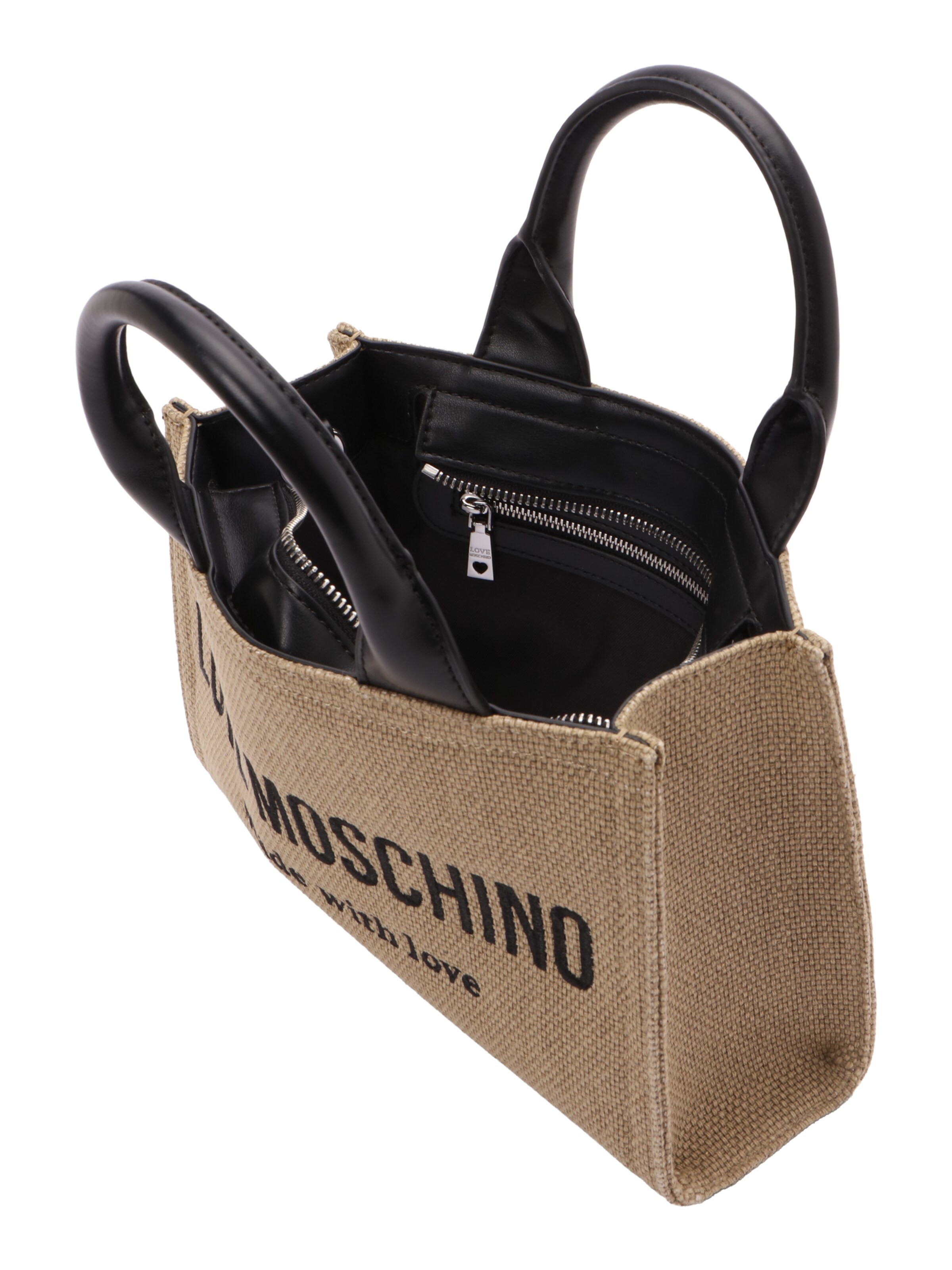 Shopper di Love Moschino in beige
