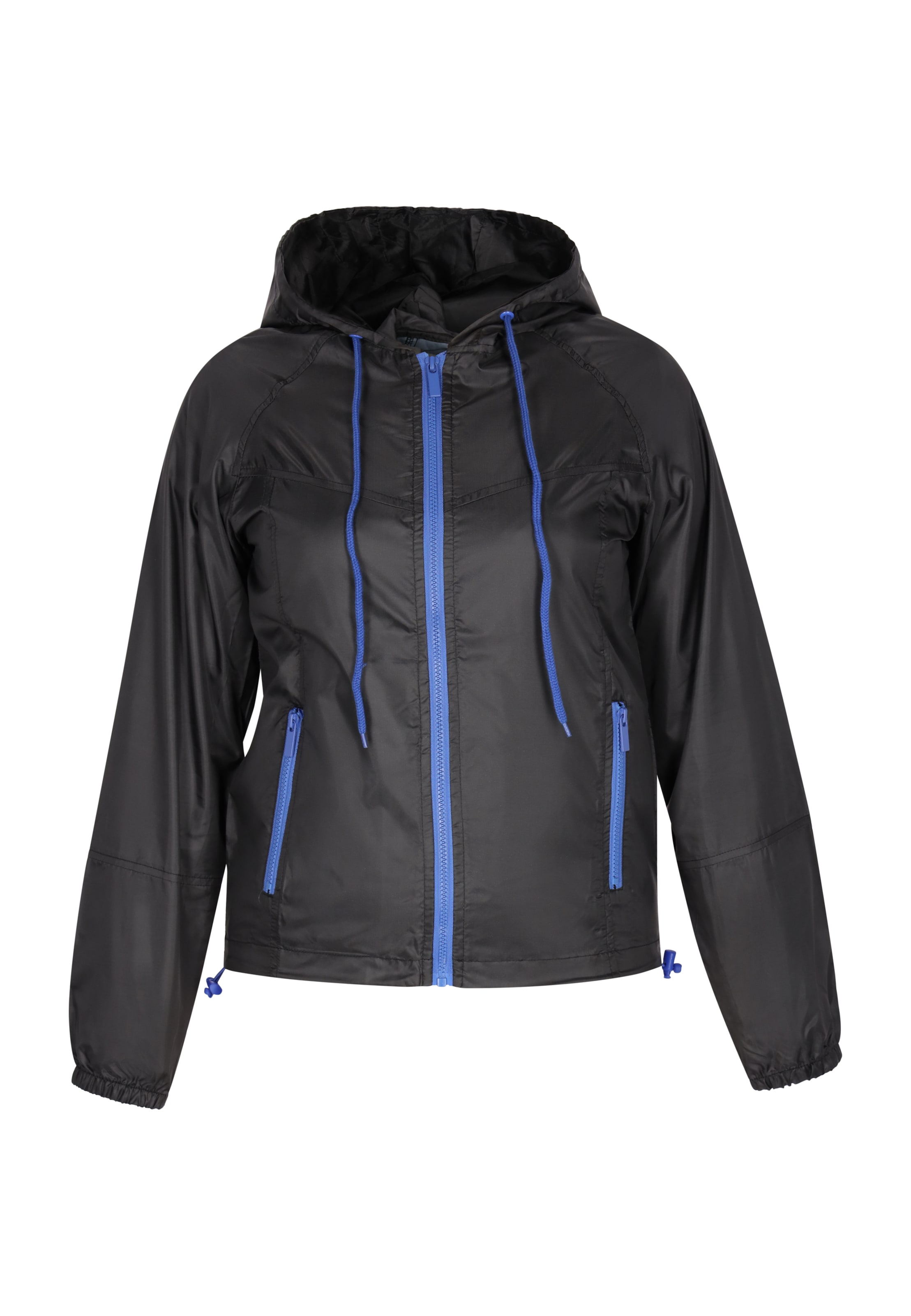 Libbi Демисезонная куртка в Черный: спереди