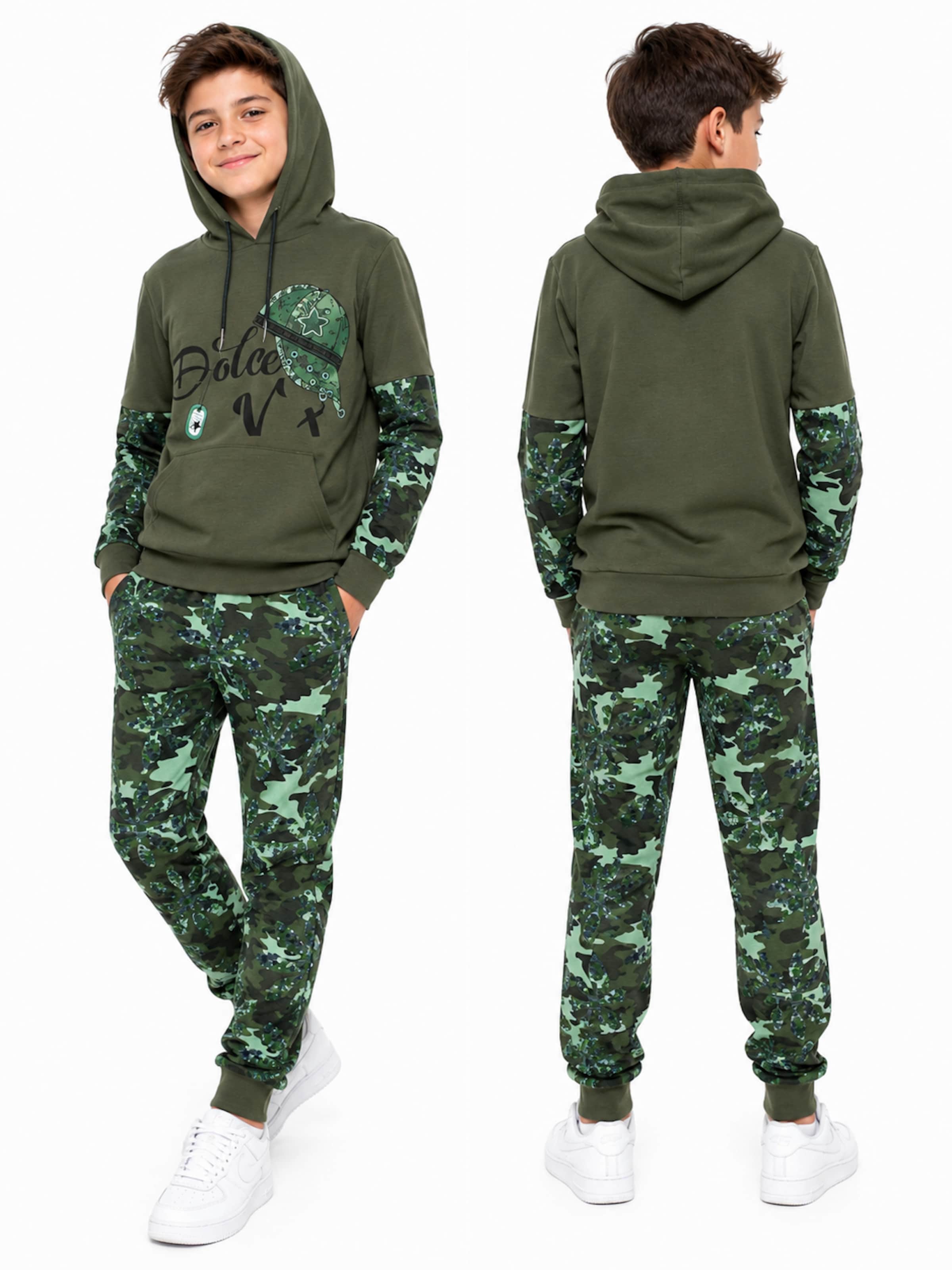 LOREZA - Chándal 'Jungen Freizeitanzug Edgar' en verde