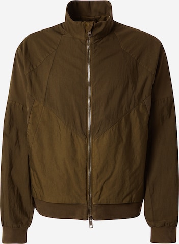 žalia Nike Sportswear Demisezoninė striukė: priekis