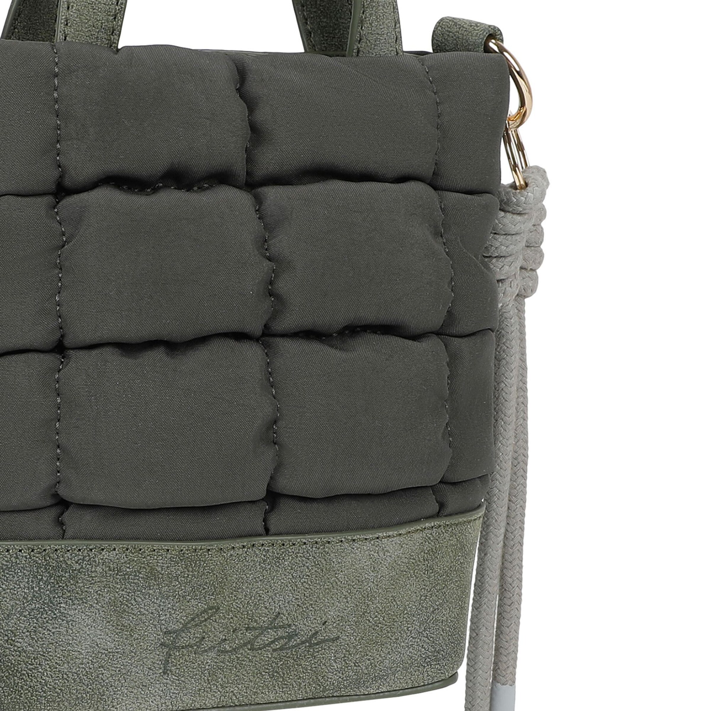 Borsa a mano 'Brigitte x fritzi Mini Toty limited Bubble' di Fritzi aus Preußen in verde