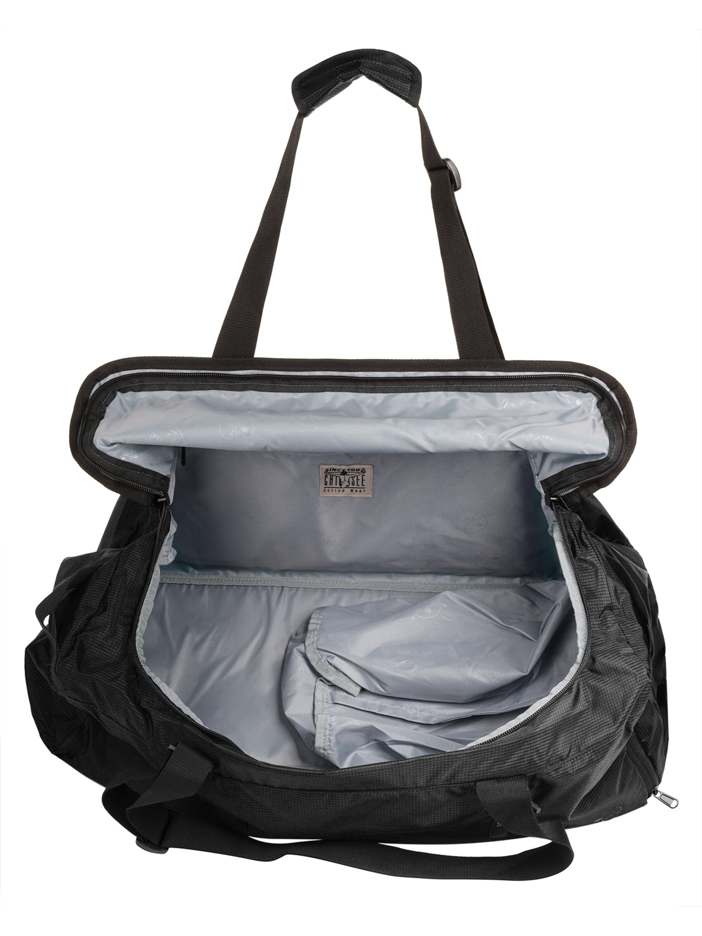 CHIEMSEE Reisetasche 'LIGHT N BASE'‌‌‌ in Schwarz