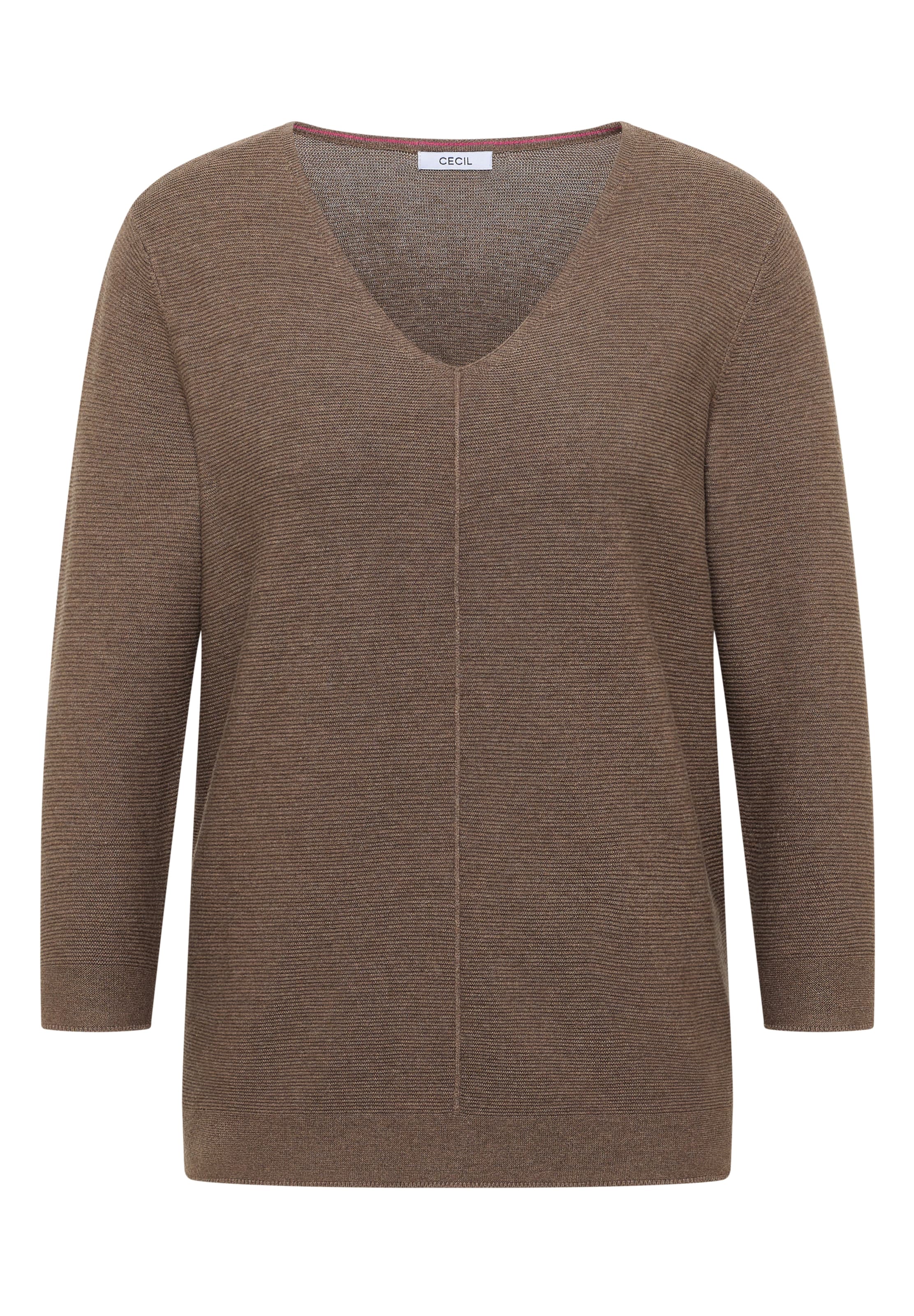 CECIL Pullover in Braun: Vorderseite