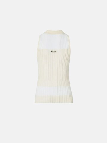PINKO Knitted top in Beige