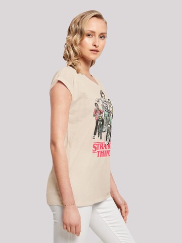 T-shirt 'Stranger Things Netflix TV Series' F4NT4STIC en beige