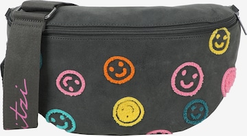 Fritzi aus Preußen Bum Bag Big Limited Multi Smile in Schwarz: Vorderseite