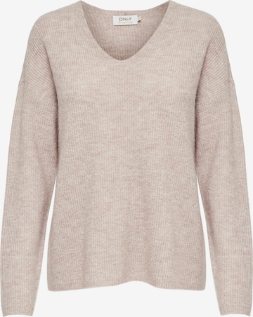 ONLY Pullover 'Camilla' i beige: forside