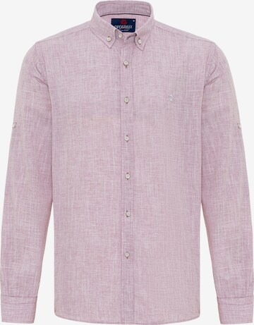 CIPO & BAXX Regular fit Button Up Shirt in Pink: front